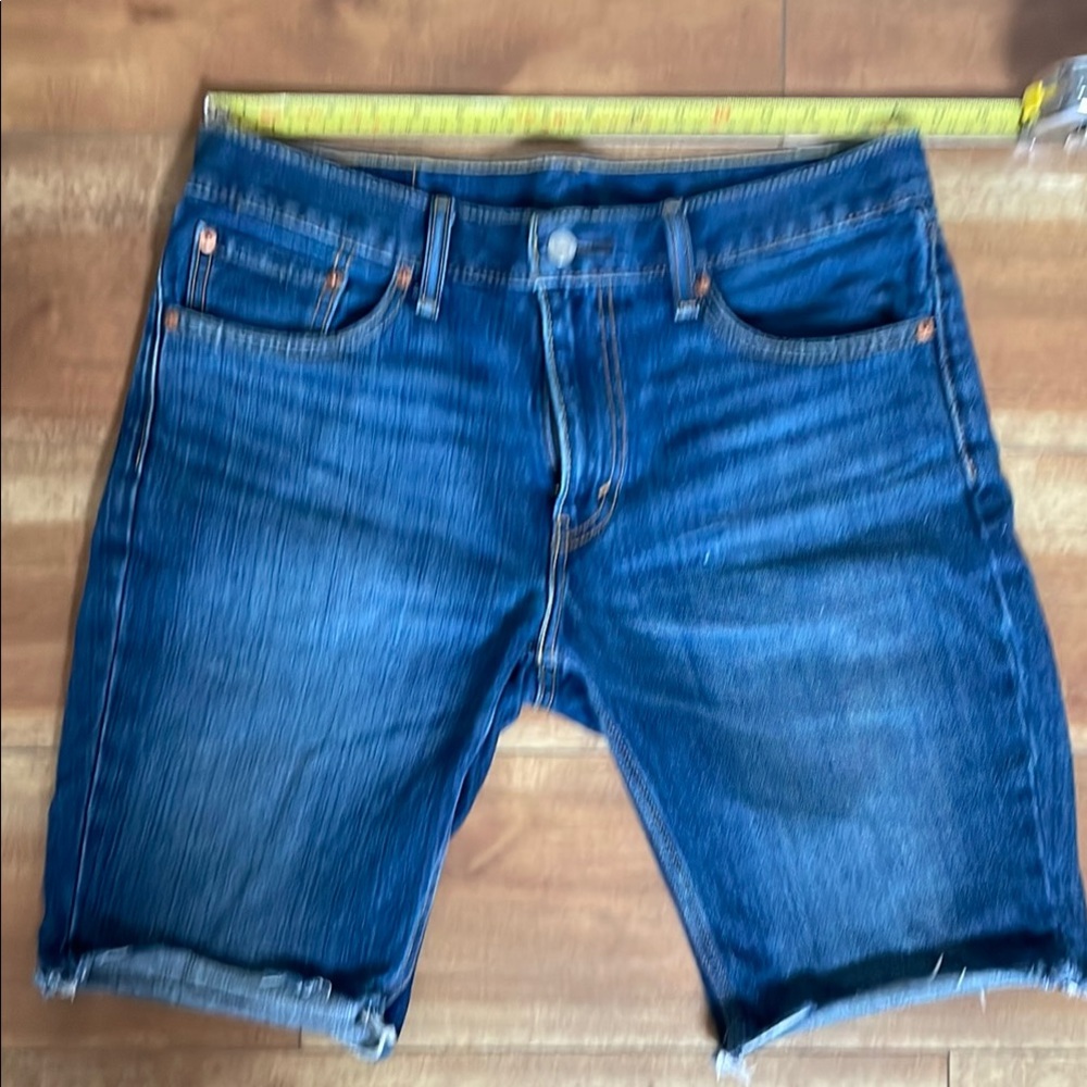 Men's Blue Denim Shorts